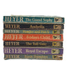 Georgette Heyer Vintage Pan Paperbacks, 1964-6 (7 Books)