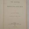 1st Edition - Memoirs of Sherlock Holmes by Sir Arthur Conan Doyle, 1894