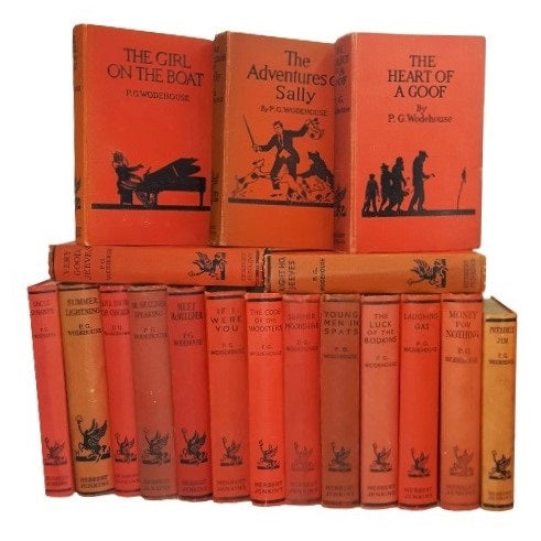 A Toast to Vintage P.G. Wodehouse Books