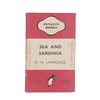 Vintage Penguin: Sea and Sardinia by D. H. Lawrence 1945