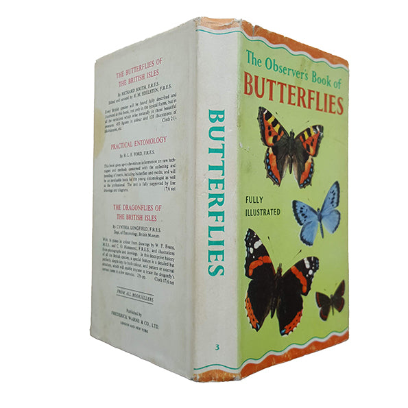 The Observer's Book of Butterflies by W. J. Stokoe (#2) DJ