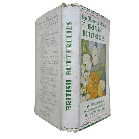 The Observer's Book of Butterflies by W. J. Stokoe (#2) DJ