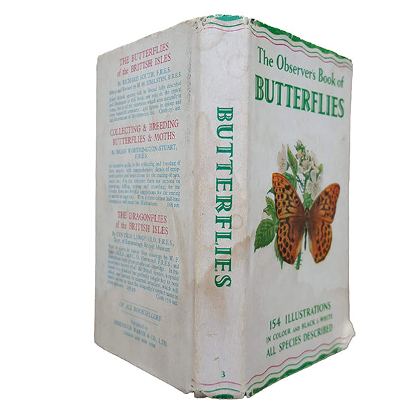 The Observer's Book of Butterflies by W. J. Stokoe (#2) DJ