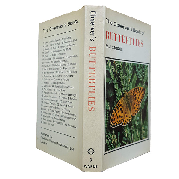 The Observer's Book of Butterflies by W. J. Stokoe (#2) DJ