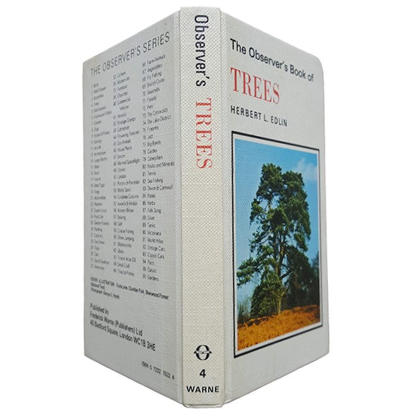 The Observer's Book of Trees by W. J. Stokoe (#4) NO DJ LAMINATED