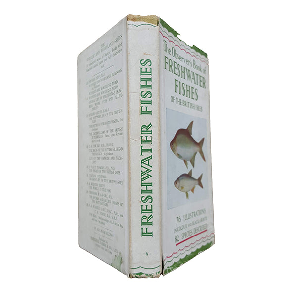 The Observer's Book of Freshwater Fishes by T.B. Bagenal (#6) DJ