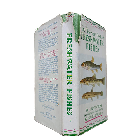The Observer's Book of Freshwater Fishes by T.B. Bagenal (#6) DJ