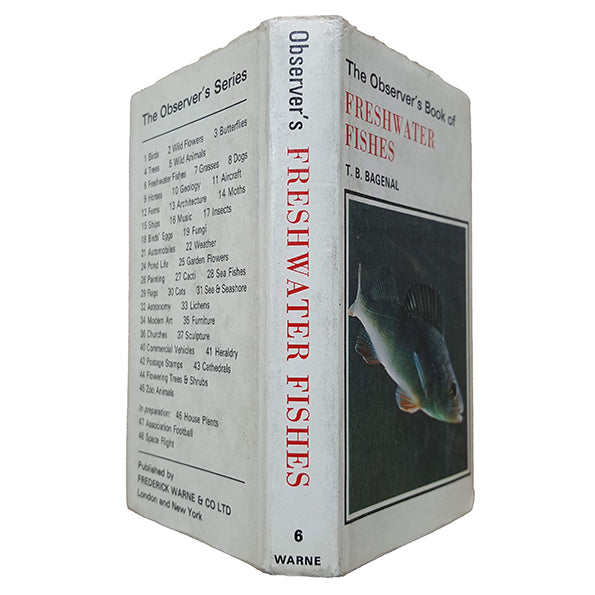 The Observer's Book of Freshwater Fishes by T.B. Bagenal (#6)DJ