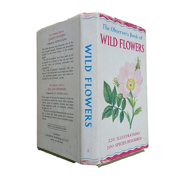 The Observer's Book of British Wild Flowers by W. J. Stokoe (#2) DJ