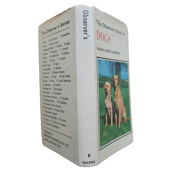 The Observer's Book of Dogs by Sonia Lampson (#8) DJ