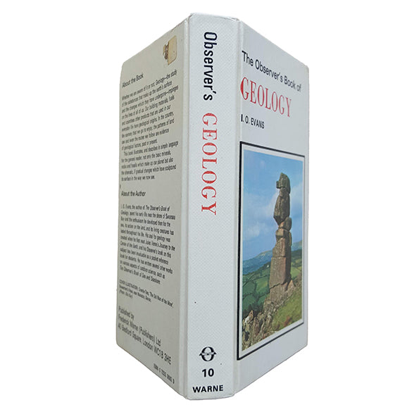 The Observer's Book of Geology by I. O. Evans (#10) NO DJ LAMINATED