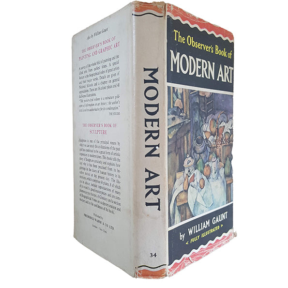 The Observer's Book of Modern Art by William Gaunt (#34) c.1960s DJ