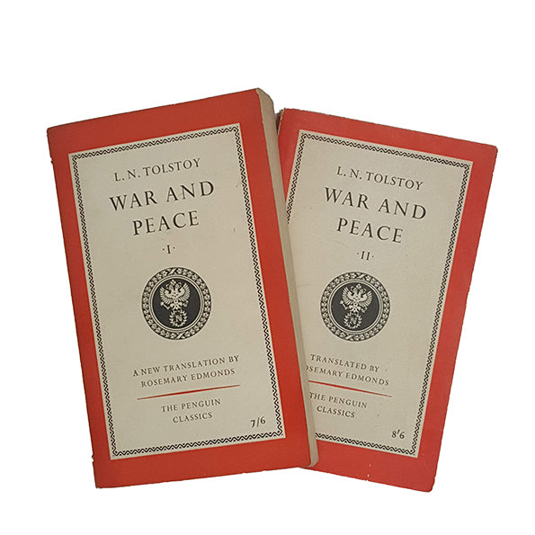 Leo Tolstoy's War and Peace Vols. I &amp; II - Penguin, 1960-1