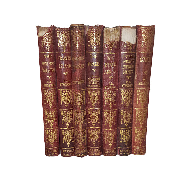 R. L. Stevenson's Collected Works - Chatto and Windus, 1918 (18 Books)