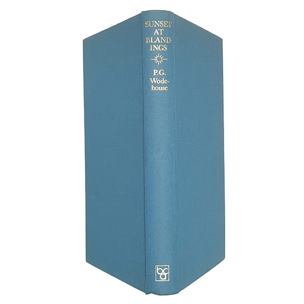 Sunset at Blandings by P.G Wodehouse 1978 - BCA
