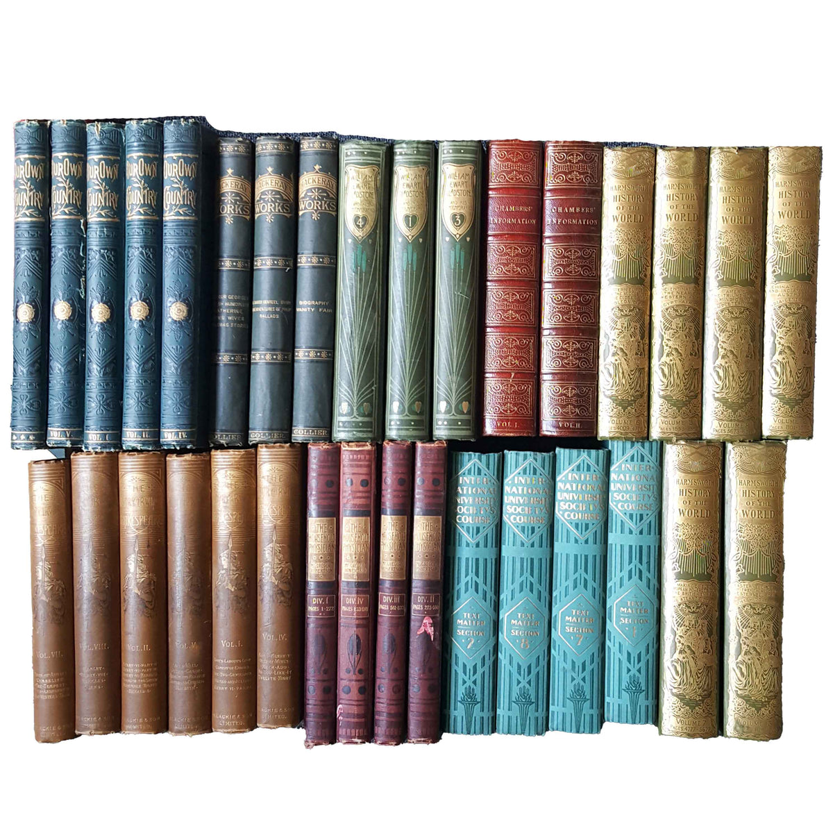 Books By The Foot: Large Highly Decorative