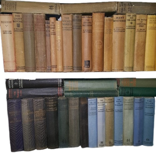 E. Phillips Oppenheim Collected Works - 128 / 4 metre of novels