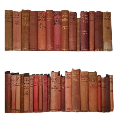 William le Queux Collected Works - 136 Vintage Books / 4 Metres