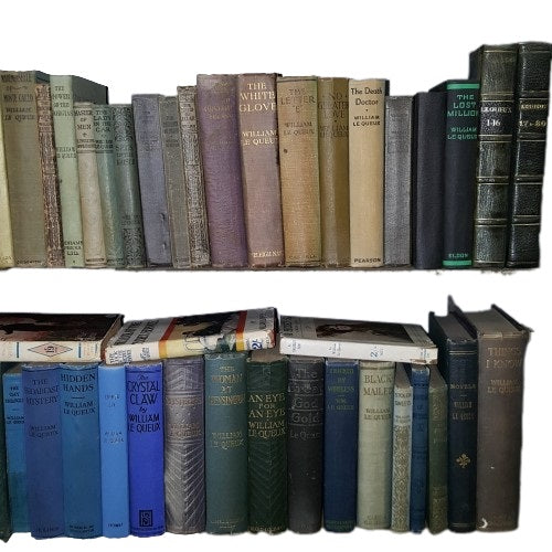 William le Queux Collected Works - 136 Vintage Books / 4 Metres