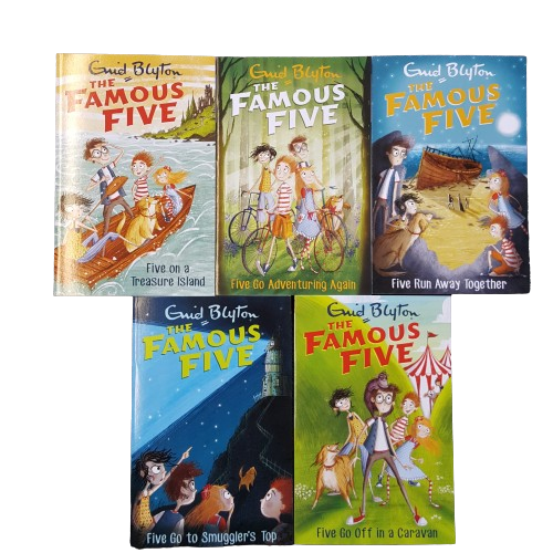 Enid Blyton&#39;s The Famous Five (5 Books in Slipcase) - New, 2017