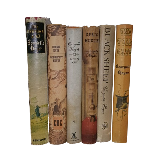 Georgette Heyer Collected Works, 1950s-68 (6 Books)