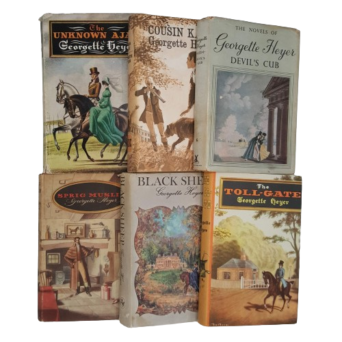 Georgette Heyer Collected Works, 1950s-68 (6 Books)
