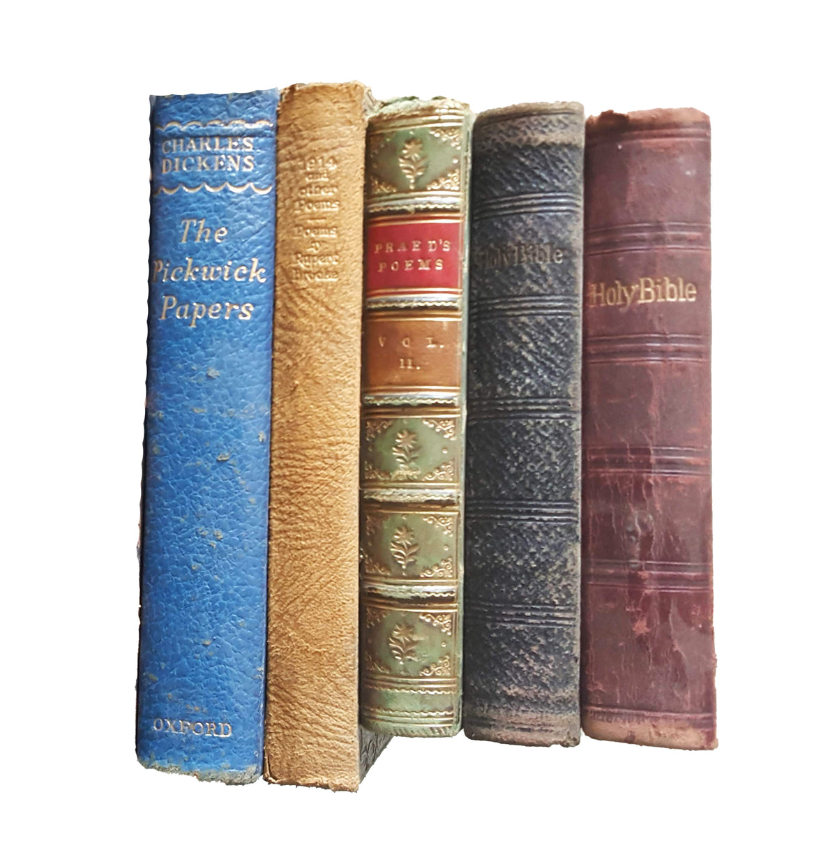 Books By The Foot: Highly Decorative Leather Bound Collection
