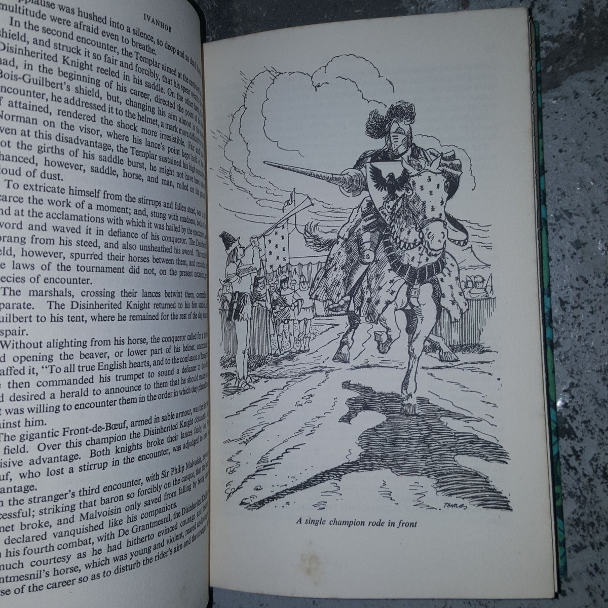 Ivanhoe by Sir Walter Scott - The Heirloom Library, Illustrated