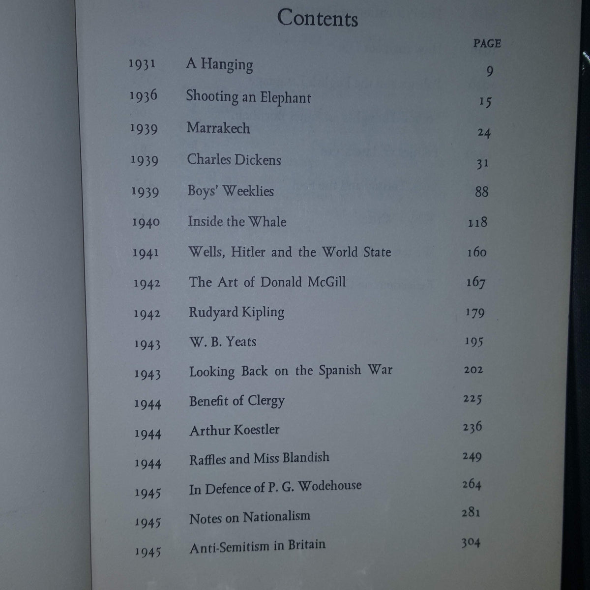 George Orwell's Collected Essays - Secker, 1975