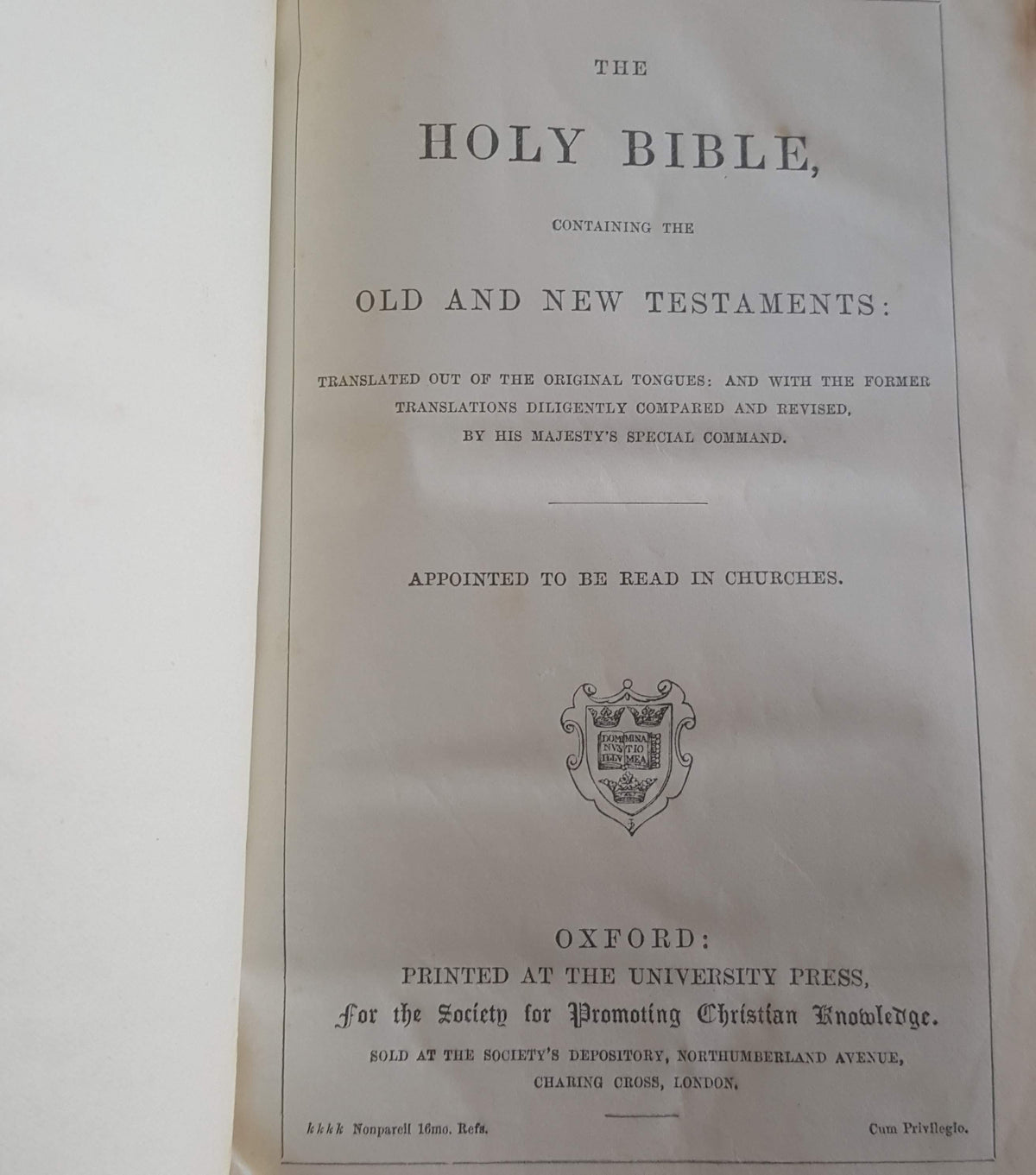 The Holy Bible - Oxford University Press