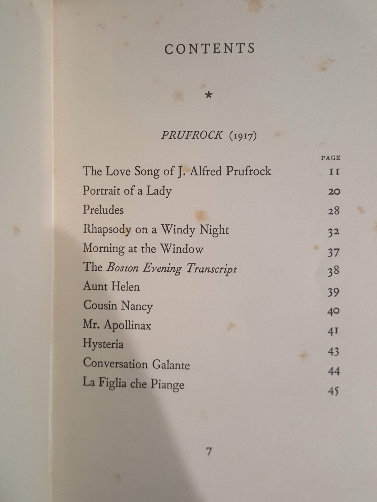 T. S. Eliot's Poems 1909 - 1925 - Faber, 1934
