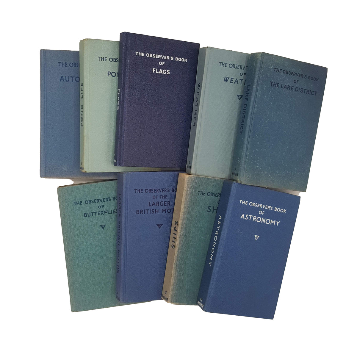 Half a Foot of Blue Observer Books (9 Books)