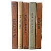 Observer Five Book Earth Tone Collection - Beige-Brown