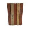 Observer Five Book Earth Tone Collection - Beige-Brown