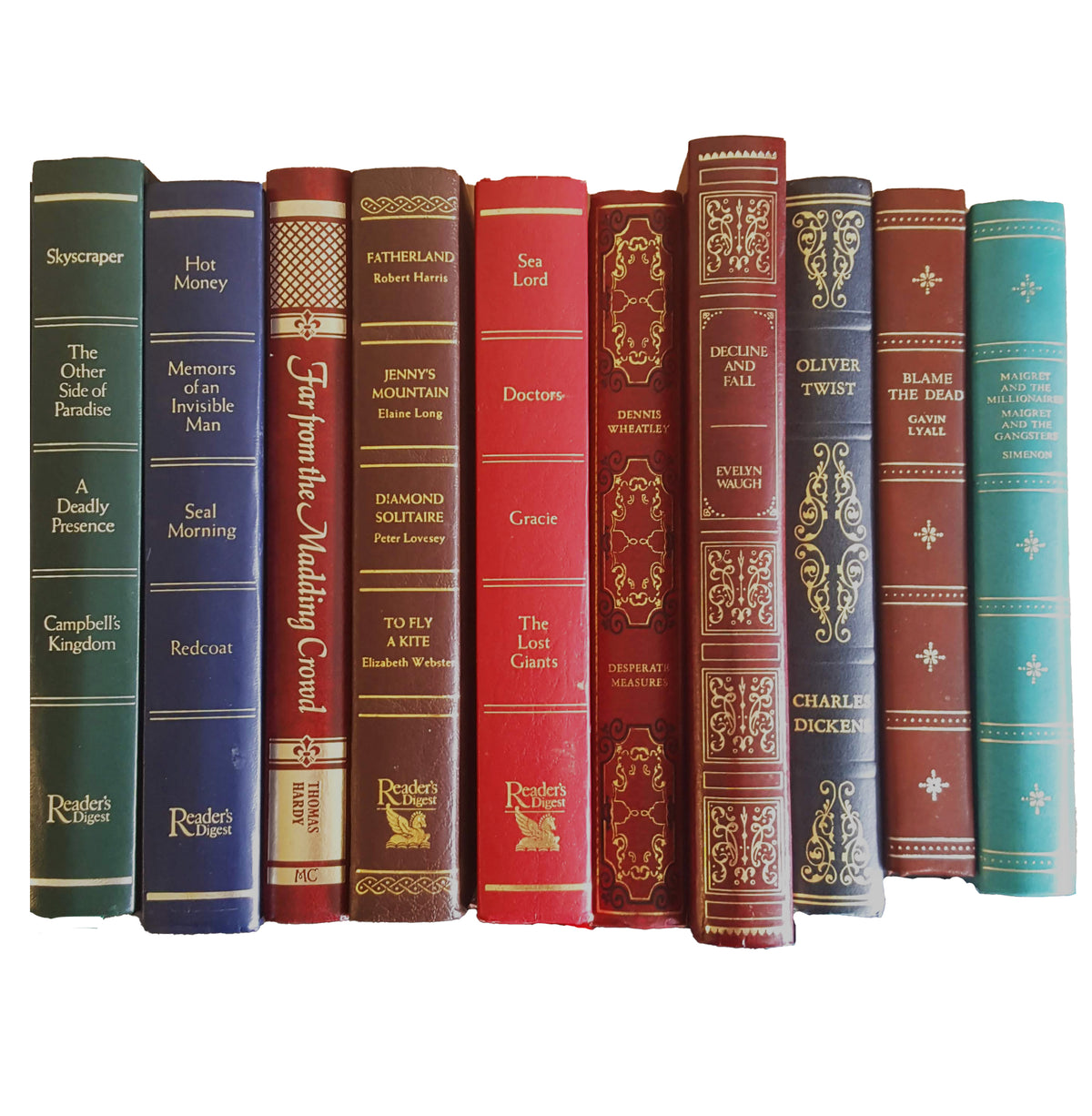 Books by the Metre: Vintage Faux Leather Reproduction