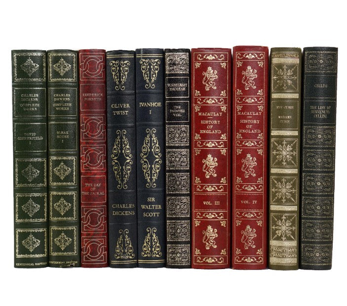 Books by the Metre: Vintage Faux Leather Reproduction
