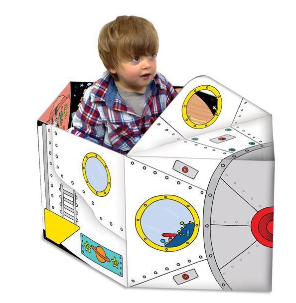 Convertible Spaceship - Book and Playmat
