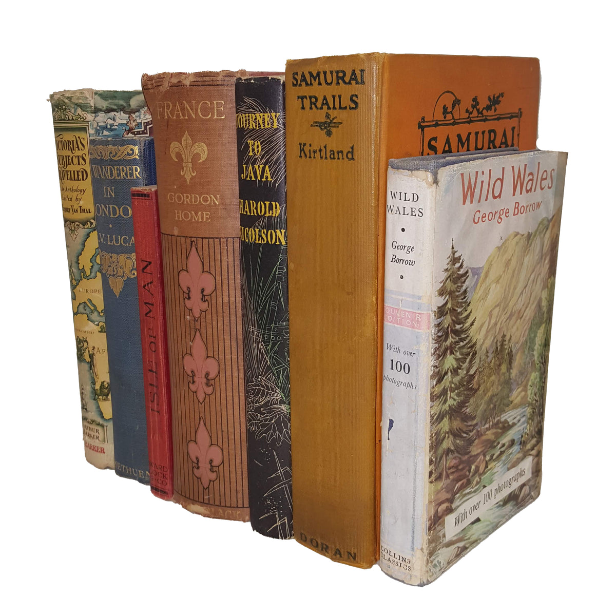 Books By The Foot: Vintage Travel