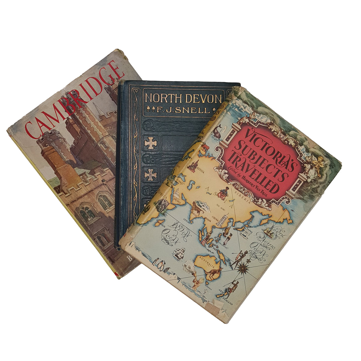 Books By The Foot: Vintage Travel