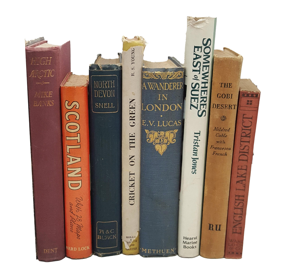 Books By The Foot: Vintage Travel