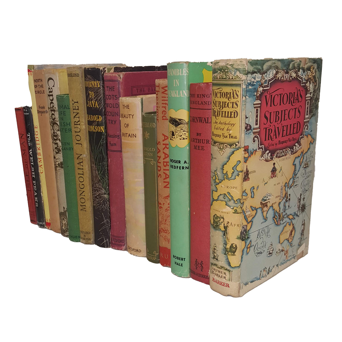 Books By The Foot: Vintage Travel