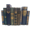 Books by the Foot: Highly Decorative Blue & Gold