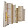 Books By The Foot: Cream & Gold