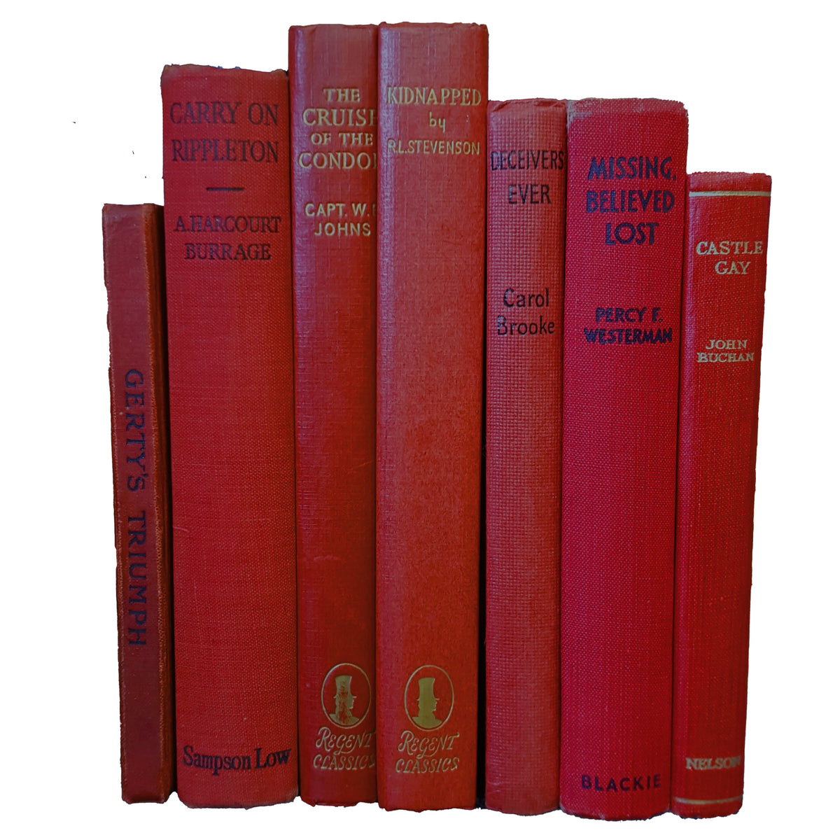 Books By The Foot: Dark Red &amp; Crimson