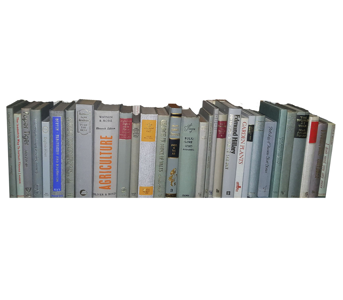 Books by the Metre: Vintage Grey