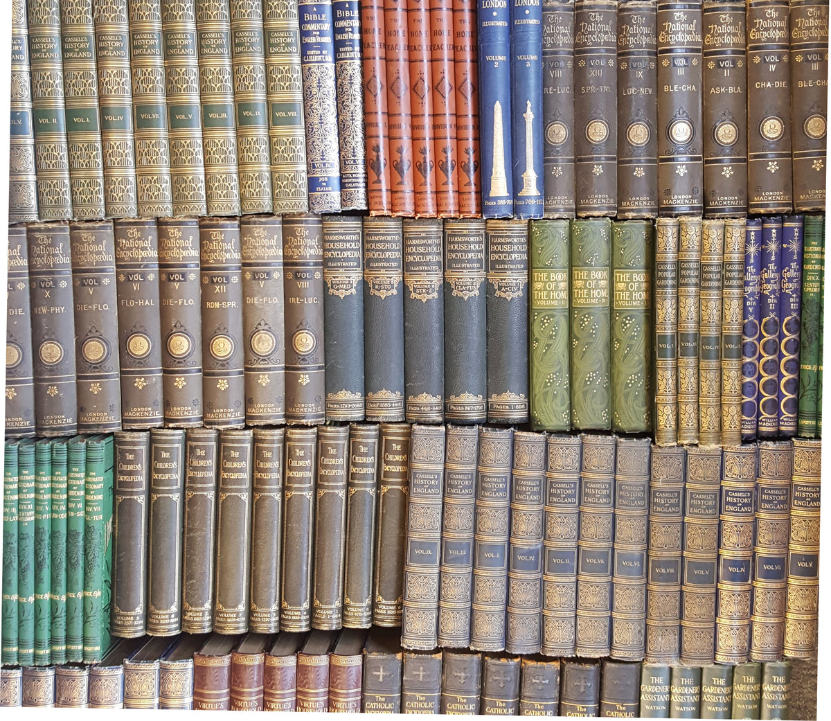 Books By The Foot: Large Highly Decorative