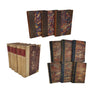 Books By The Foot: Vintage Marbled Covers