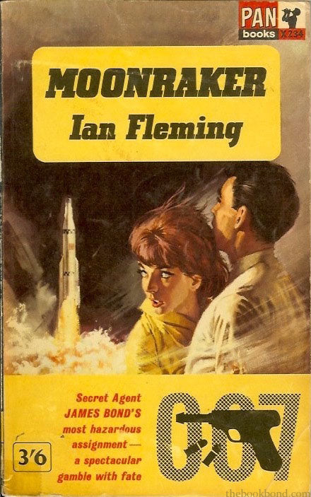 Moonraker by Ian Fleming - Pan, 1962