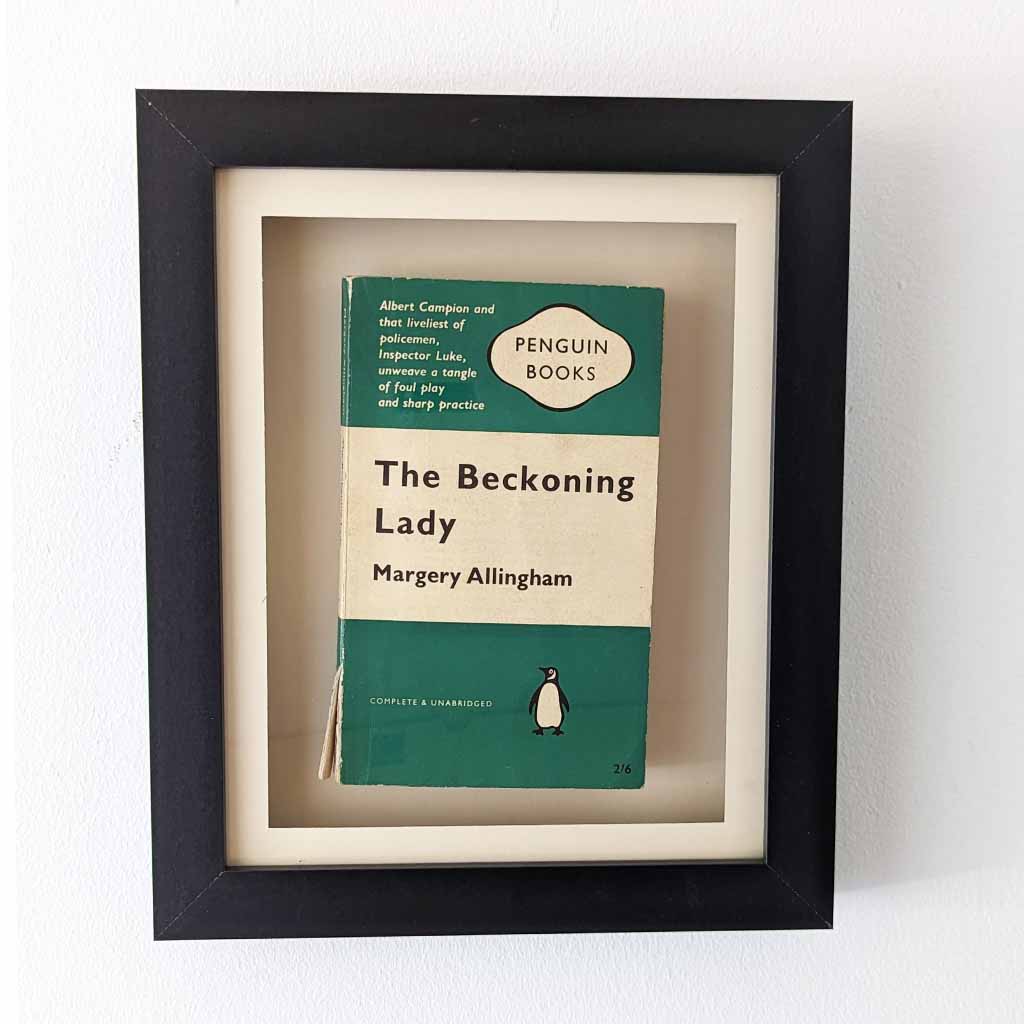 Framed Penguin Books: The Beckoning Lady by Margery Allingham