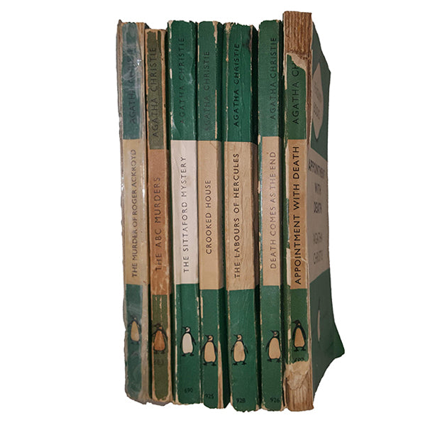 Agatha Christie Penguin Collection, 1940s-60s (7 Books)